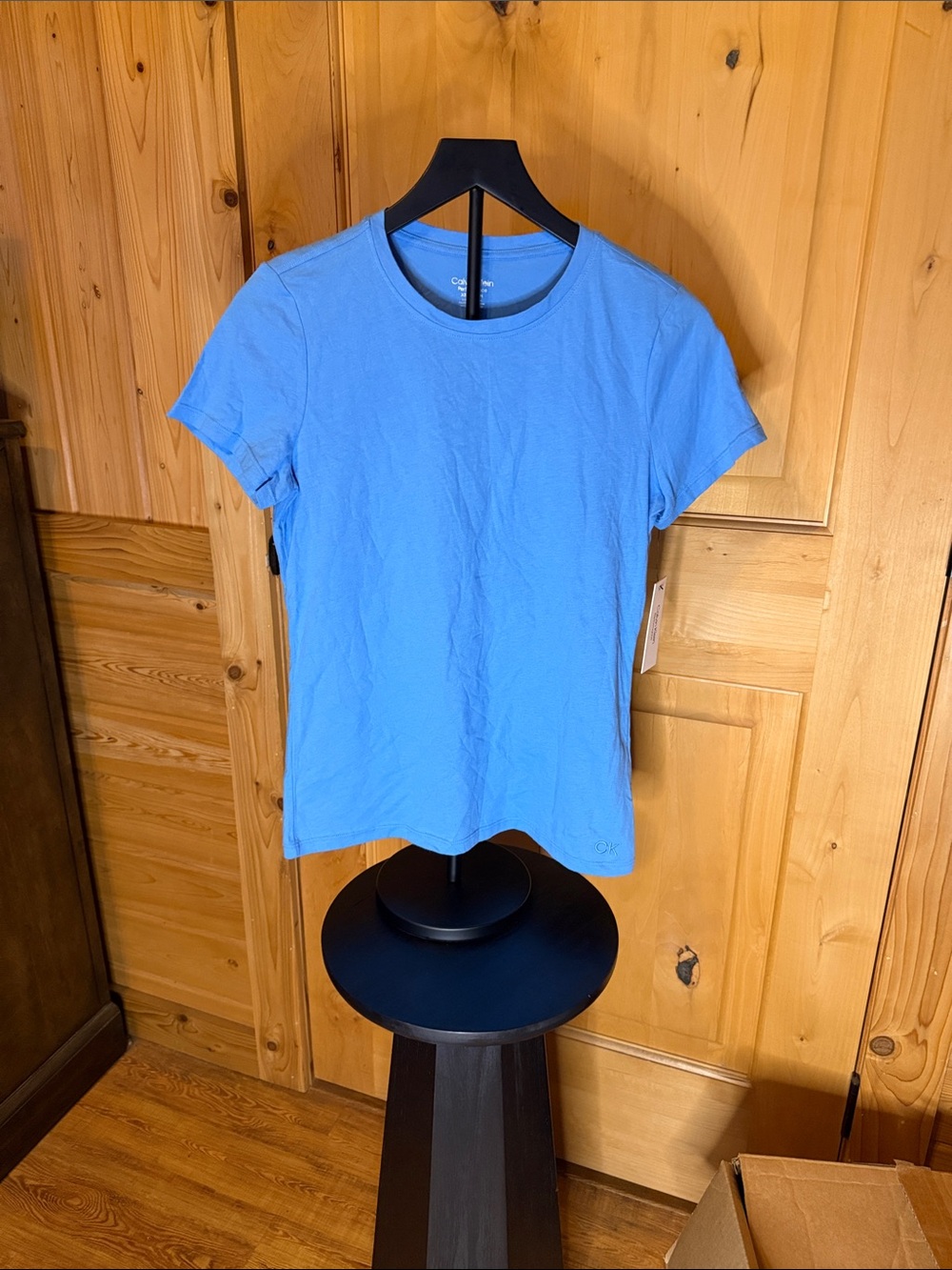 Calvin Klein Light Blue Crewneck Short Sleeve Tee